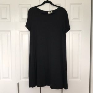 Gap Black Knitted Swing Dress
